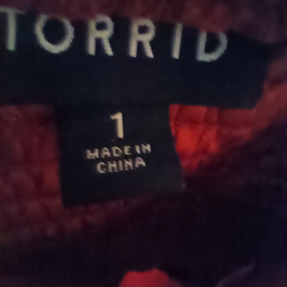 Torrid Spaghetti Strap Top Rust Red with Smocking 1X (Torrid 1) Y2K - Picture 3 of 7